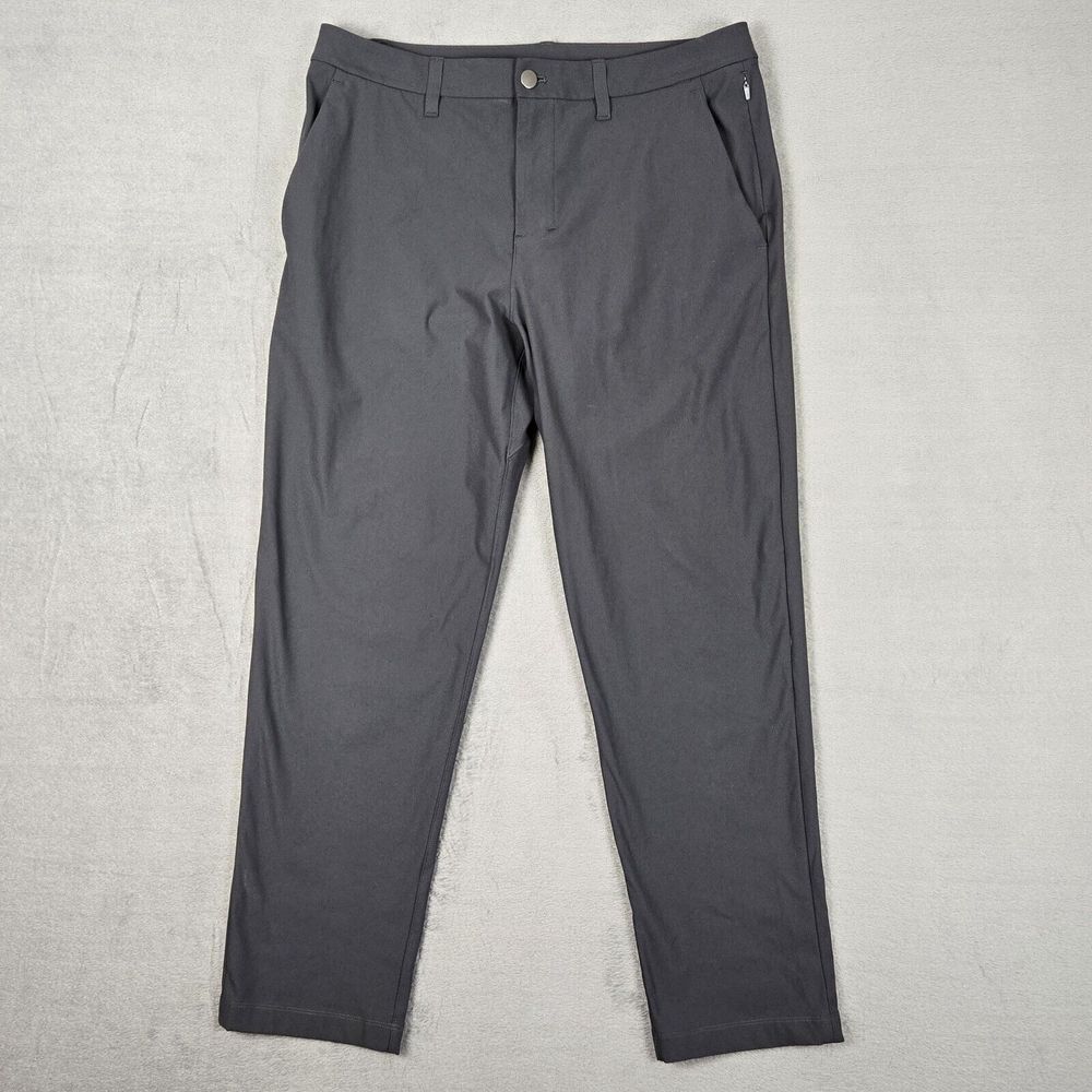 Lululemon ABC Classic-Fit Trouser 32”x28" Mens Warpstreme Obsidian Gray